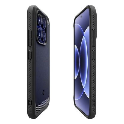 Hülle für Xiaomi 17, Spigen, Rugged Armor, Mattschwarz ACS10458