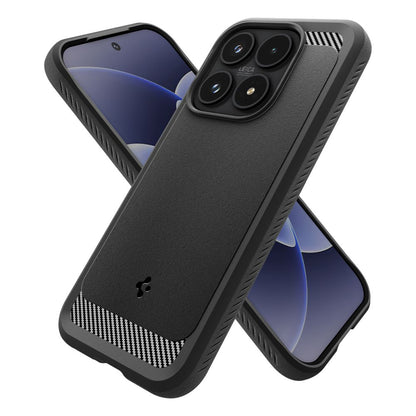 Hülle für Xiaomi 17, Spigen, Rugged Armor, Mattschwarz ACS10458