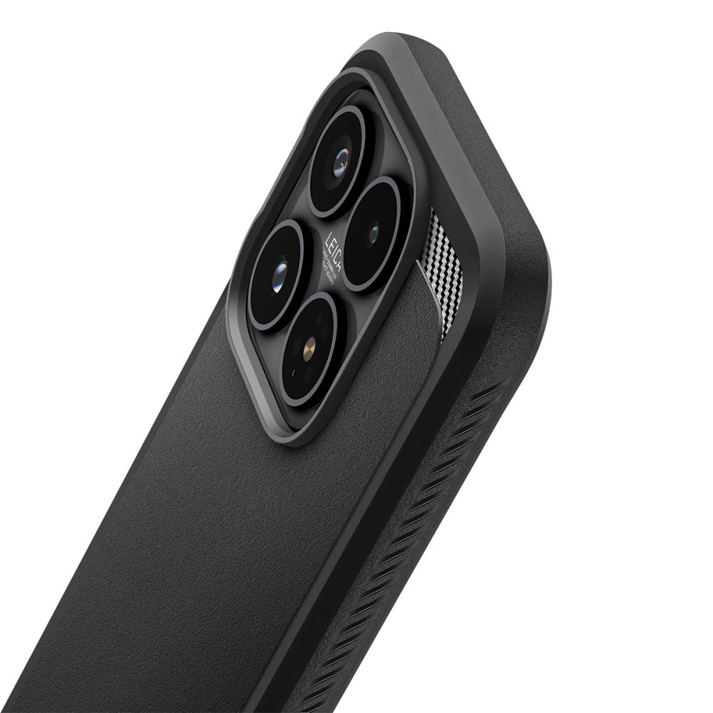 Hülle für Xiaomi 17, Spigen, Rugged Armor, Mattschwarz ACS10458