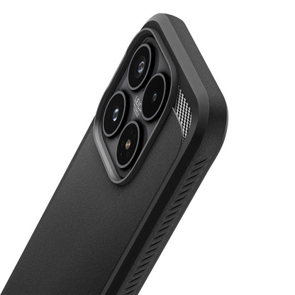 Hülle für Xiaomi 17, Spigen, Rugged Armor, Mattschwarz ACS10458