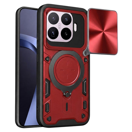 Hülle für Xiaomi 17T Pro, Techsuit, CamGuard Pro, Rot