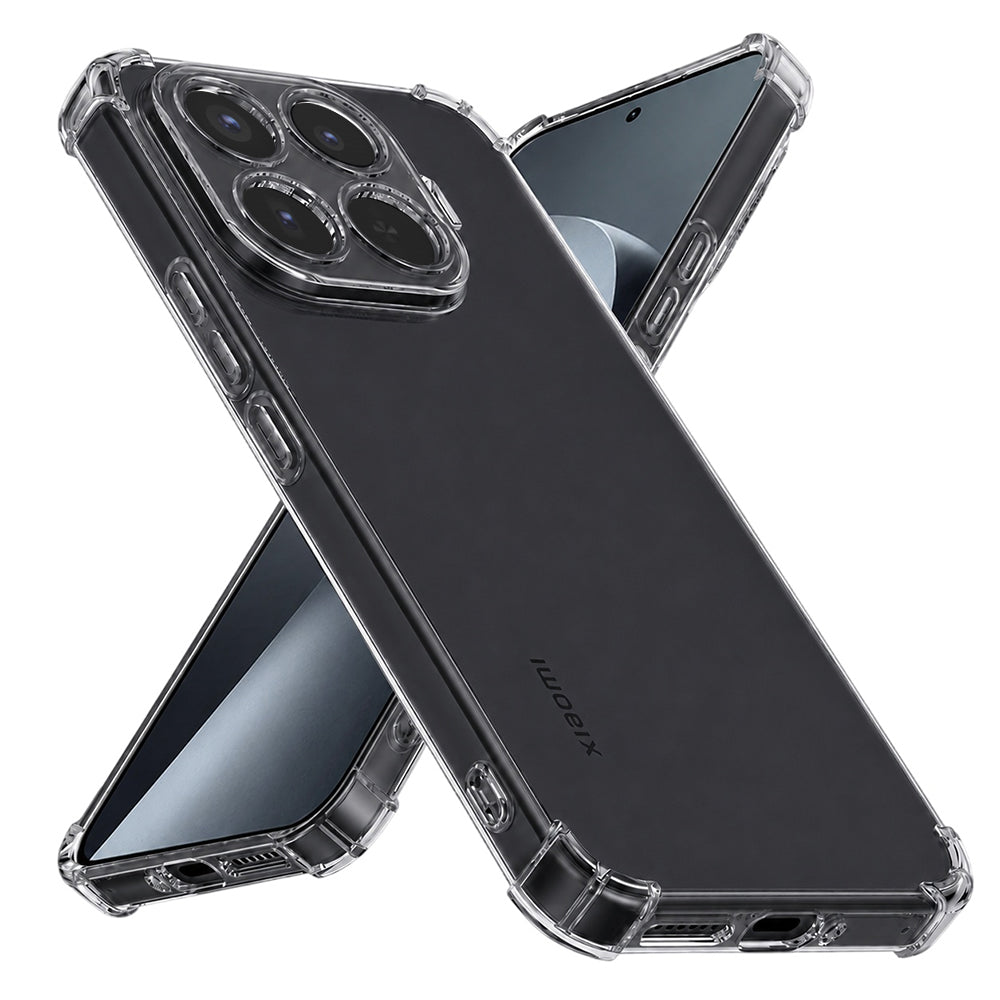 Hülle für Xiaomi 17T Pro, Techsuit, stoßfest klar, transparent