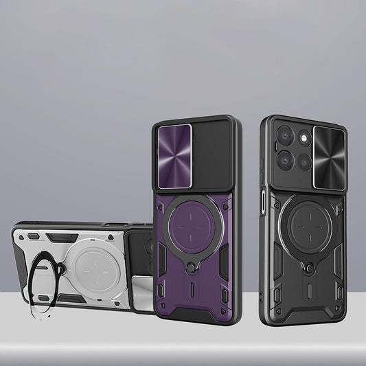 Hülle für Xiaomi 17T, Techsuit, CamGuard Pro, Schwarz