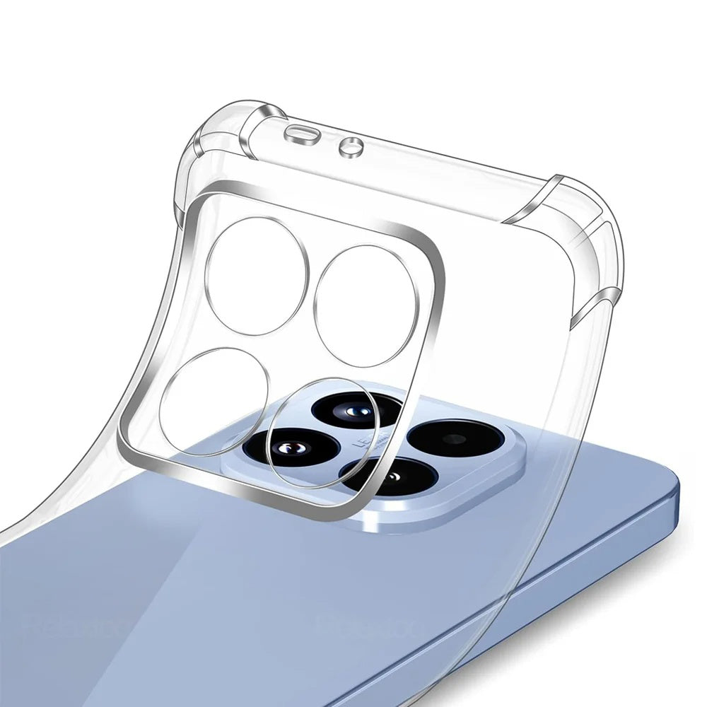 Hülle für Xiaomi 17T, Techsuit, stoßfest klar, transparent