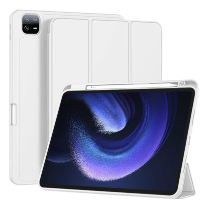 Hülle für Xiaomi Pad 6 / 6 Pro, Techsuit, Flex Trifold, Grau