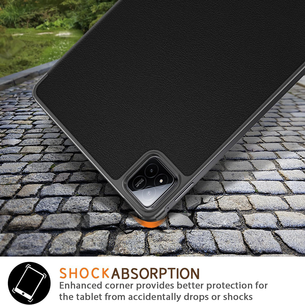 Hülle für Xiaomi Pad 7 / 7 Pro, Techsuit, FoldPro, Schwarz