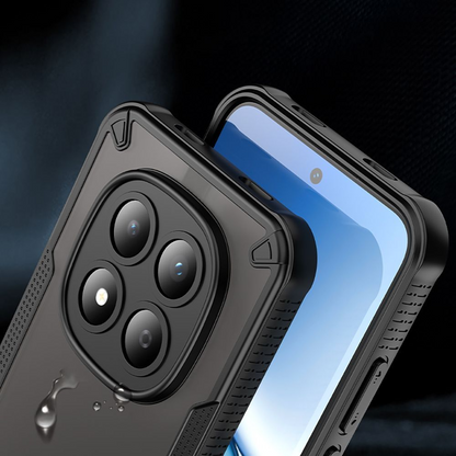 Hülle für Xiaomi Poco M8 Pro / Redmi Note 15 Pro+, Tech-Protect, Rugged Shield, Schwarz