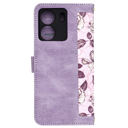 Hülle für Xiaomi Poco C65 / Redmi 13C, Techsuit, FlipCraft, Lila