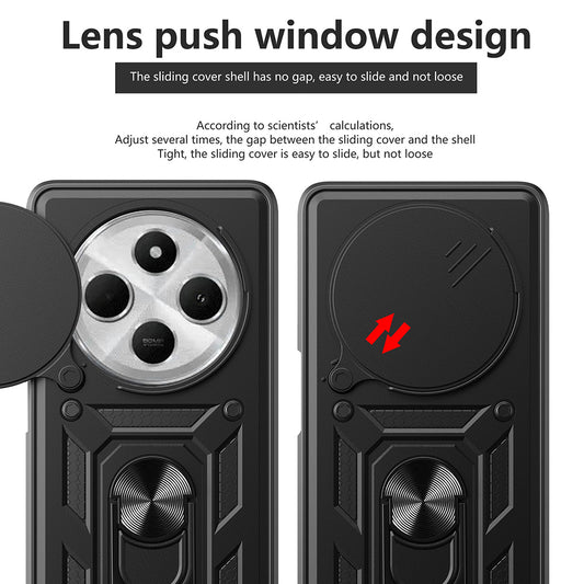 Hülle für Xiaomi Poco C75 / Redmi 14C, Techsuit, CamShield, Blau