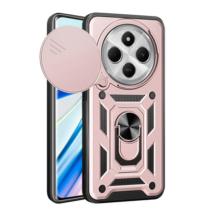 Hülle für Xiaomi Poco C75 / Redmi 14C, Techsuit, CamShield, Rosa
