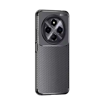 Hülle für Xiaomi Poco C75 / Redmi 14C, Techsuit, CarbonFiber, Schwarz