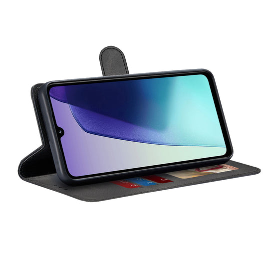 Hülle für Xiaomi Poco C75 / Redmi 14C, Techsuit, Diary Book, Schwarz