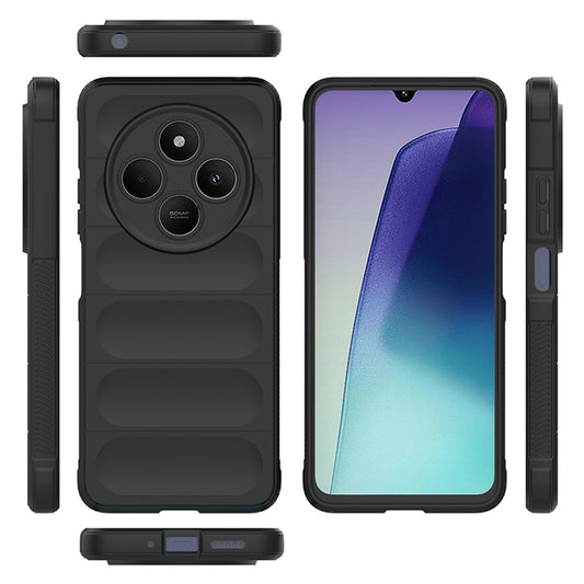 Hülle für Xiaomi Poco C75 / Redmi 14C, Techsuit, Magic Shield, Schwarz