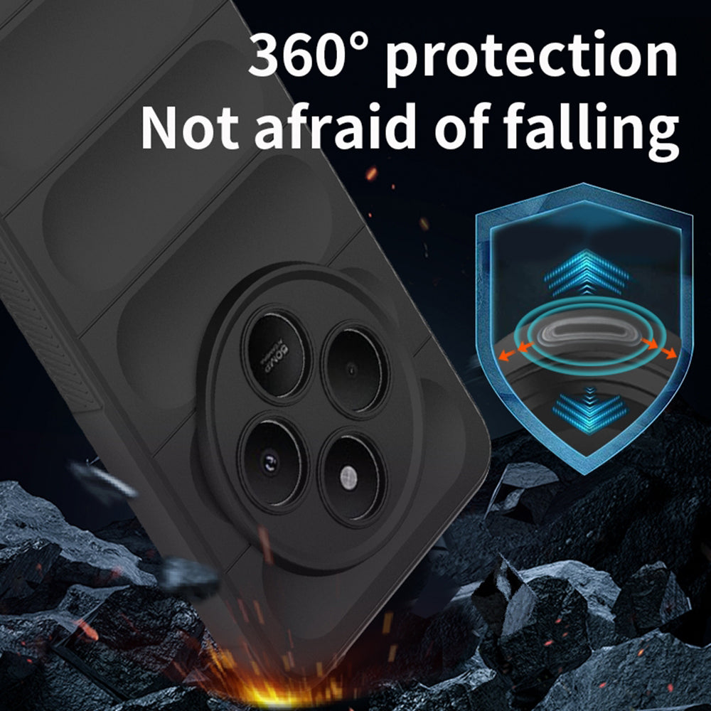 Hülle für Xiaomi Poco C75 / Redmi 14C, Techsuit, Magic Shield, Grün