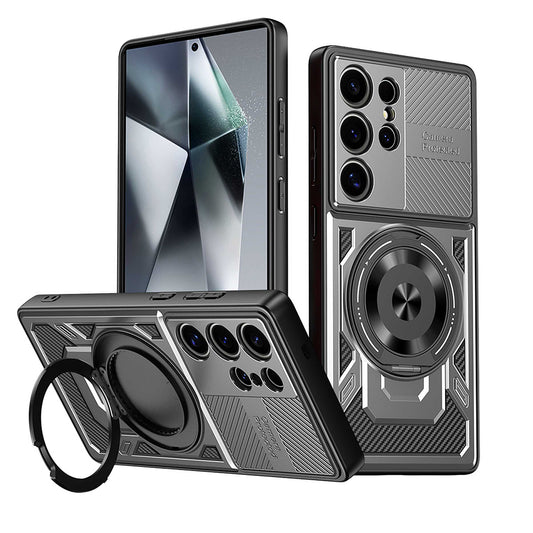 Hülle für Xiaomi Poco C75 / Redmi 14C, Techsuit, RuggedCam, Grau