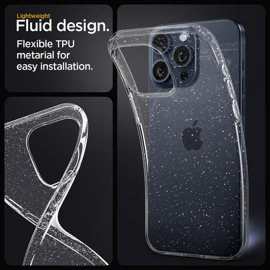 Hülle für Xiaomi Poco C75 / Redmi 14C, Techsuit, SparkleSkin, Transparent