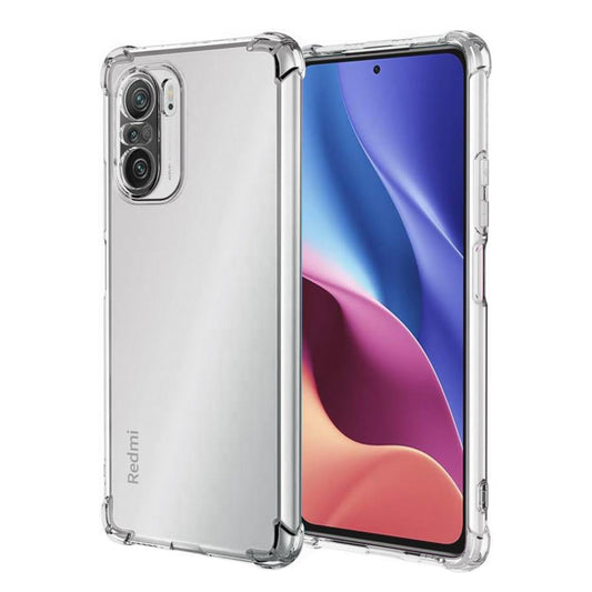 Hülle für Xiaomi Poco F3 / Mi 11i, Techsuit, stoßfest klar, transparent