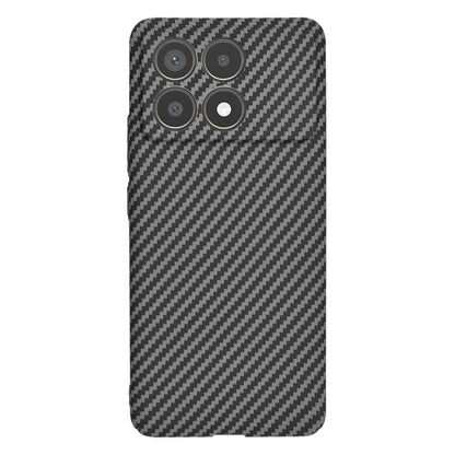 Hülle für Xiaomi Poco F6 Pro, Techsuit, Carbonite FiberShell, Schwarz