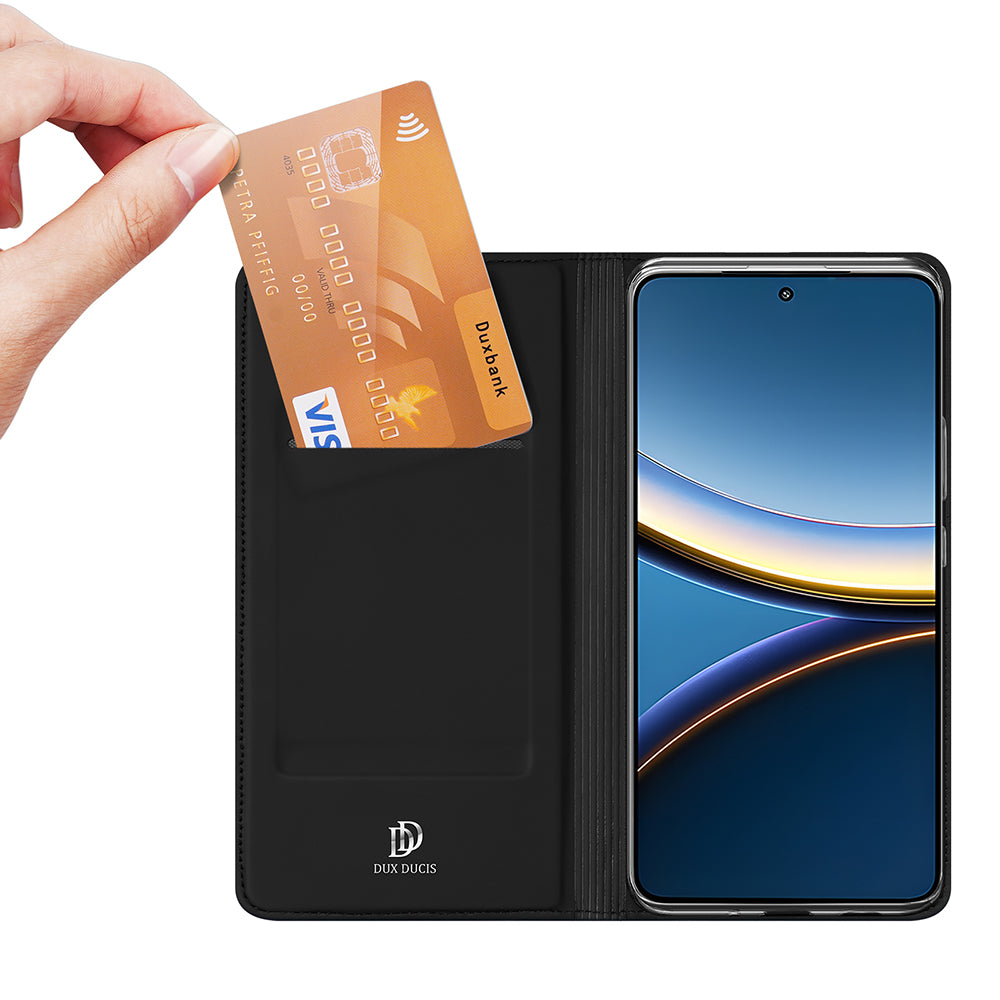 Hülle für Xiaomi Poco F7 Pro, DUX DUCIS, Skin Pro, Schwarz