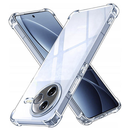 Hülle für Xiaomi Poco F7 Pro, Techsuit, stoßfest klar, transparent