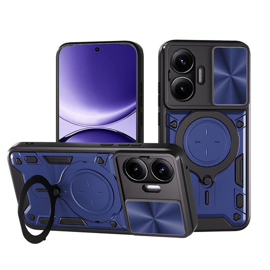 Hülle für Xiaomi Poco F7, Techsuit, CamGuard Pro, Blau