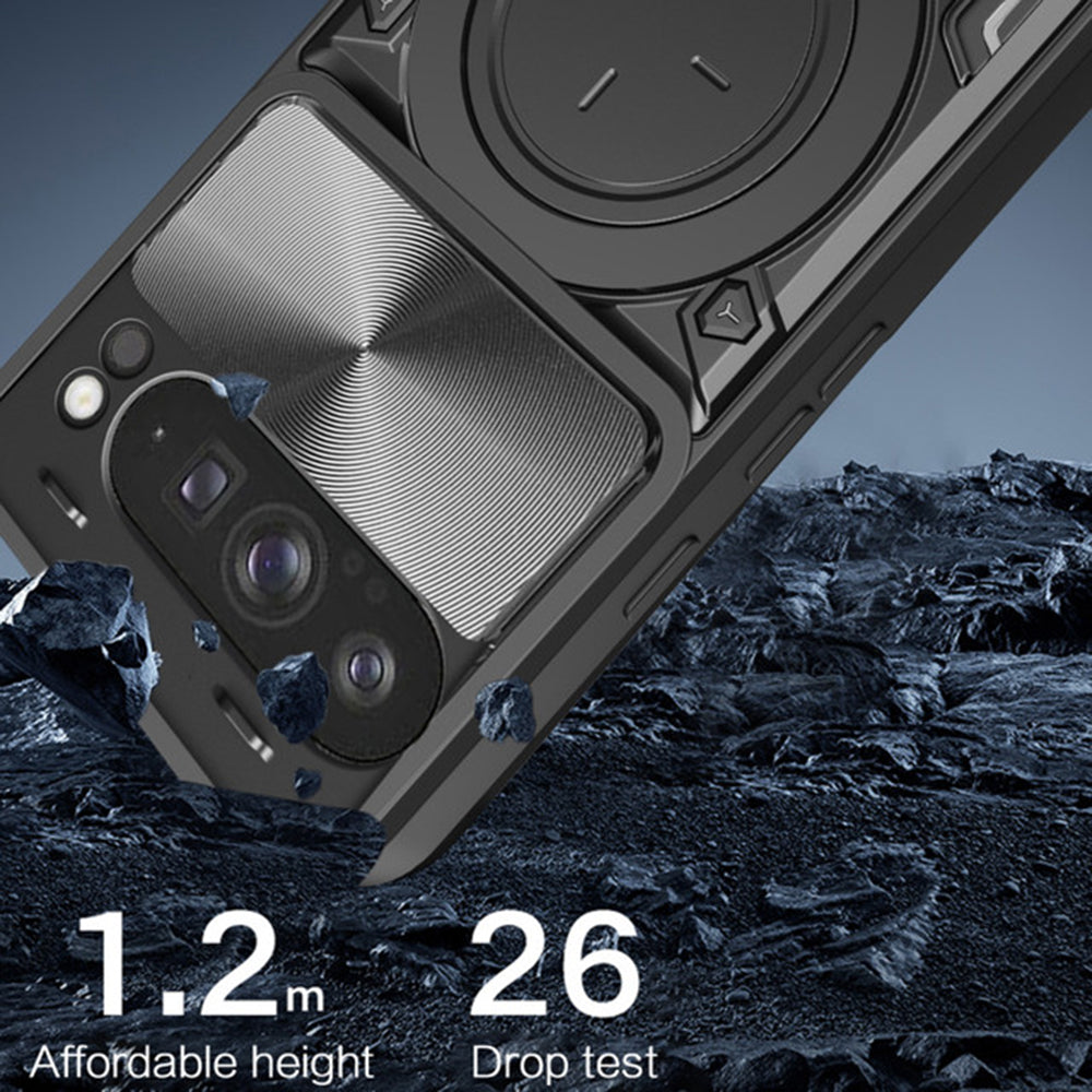 Hülle für Xiaomi Poco F8 Pro, Techsuit, CamGuard Pro, Schwarz