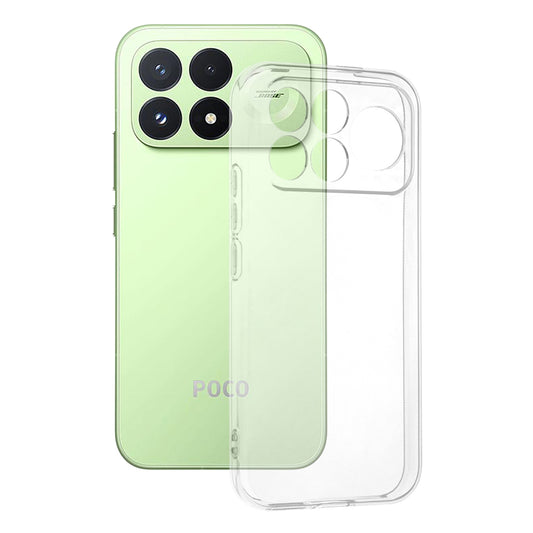 Hülle für Xiaomi Poco F9 Pro, Techsuit, Klar, Transparent