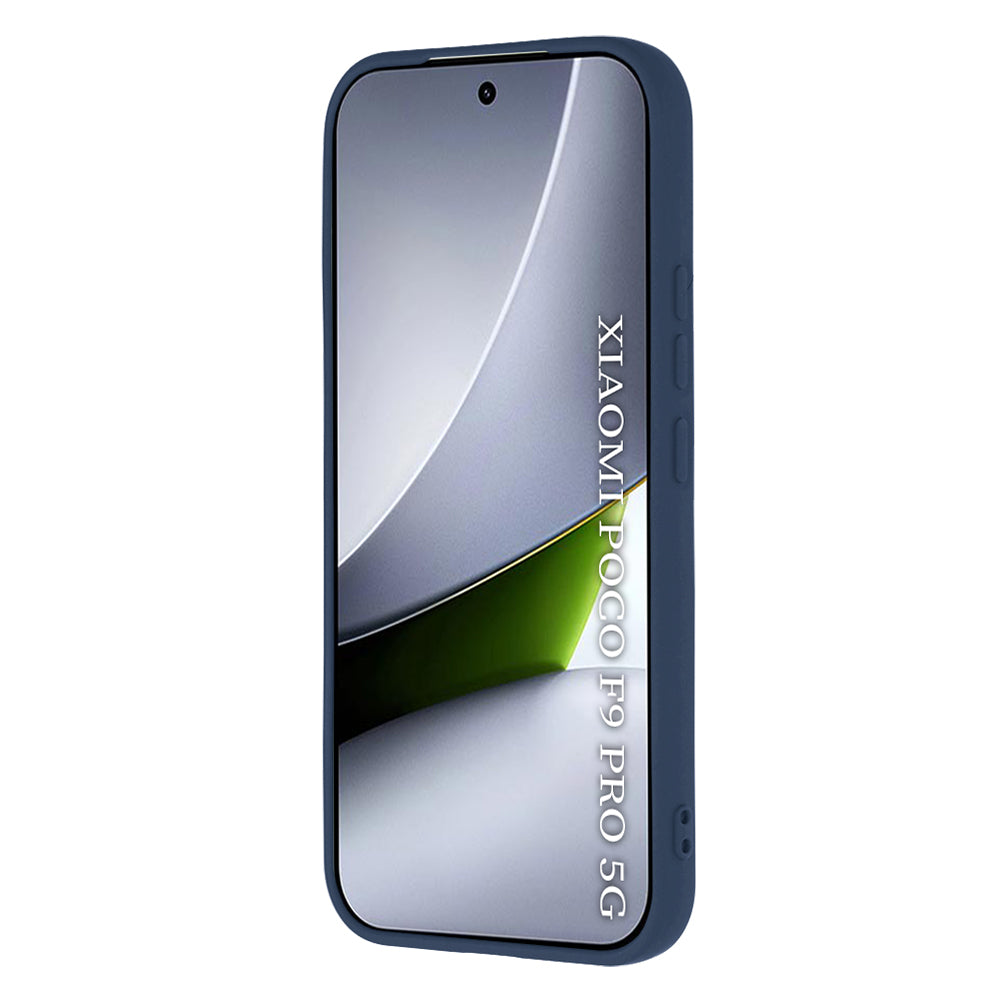 Hülle für Xiaomi Poco F9 Pro, Techsuit, SoftFlex, Marineblau