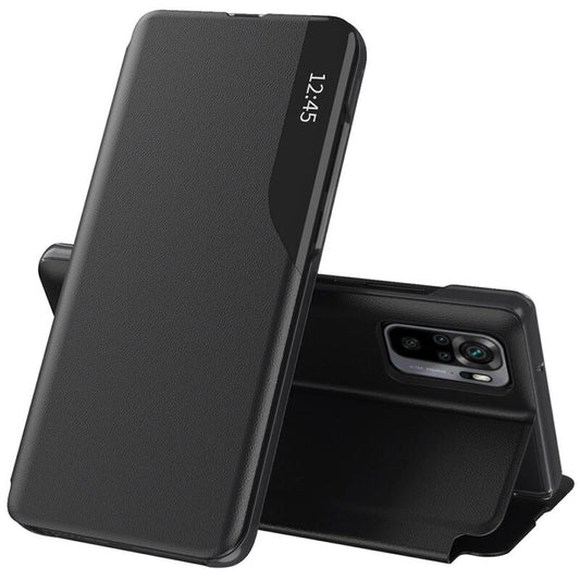 Hülle für Xiaomi Poco M5s / Redmi Note 10S / Note 10, Techsuit, eFold, Schwarz