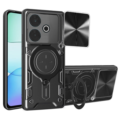 Case for Xiaomi Poco M6 4G / Redmi 13, Techsuit, CamGuard Pro, Black