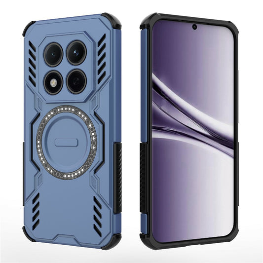 MagSafe Hülle für Xiaomi Poco M8 Pro / Redmi Note 15 Pro+ 5G, Techsuit, ArmorMag, Blau