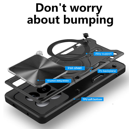 Hülle für Xiaomi Poco M8 Pro / Redmi Note 15 Pro+ 5G, Techsuit, CamGuard Pro, Roségold