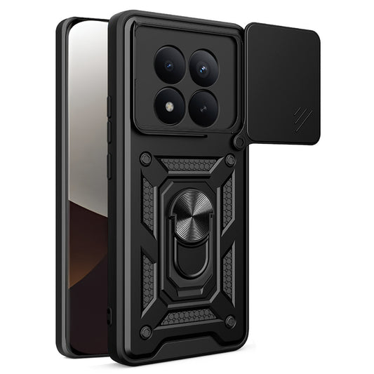 Hülle für Xiaomi Poco M8 Pro / Redmi Note 15 Pro+ 5G, Techsuit, CamShield, Schwarz