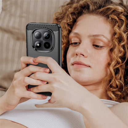 Case for Xiaomi Poco M8 Pro / Redmi Note 15 Pro+ 5G, Techsuit, Carbon, Black