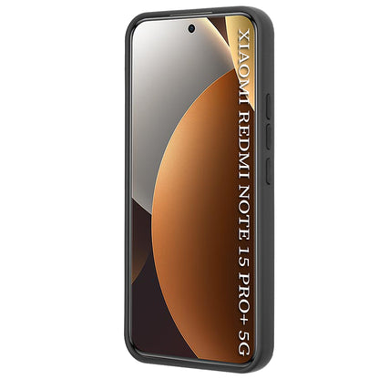 Case for Xiaomi Poco M8 Pro / Redmi Note 15 Pro+ 5G, Techsuit, Glinth, Black