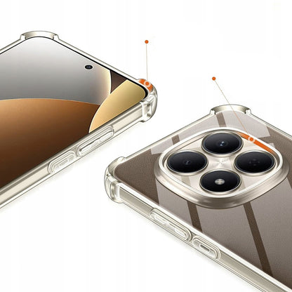 Hülle für Xiaomi Poco M8 Pro / Redmi Note 15 Pro+ 5G, Techsuit, Shockproof Clear, Transparent