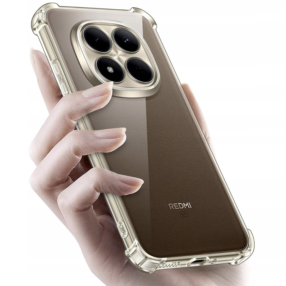 Hülle für Xiaomi Poco M8 Pro / Redmi Note 15 Pro+ 5G, Techsuit, Shockproof Clear, Transparent