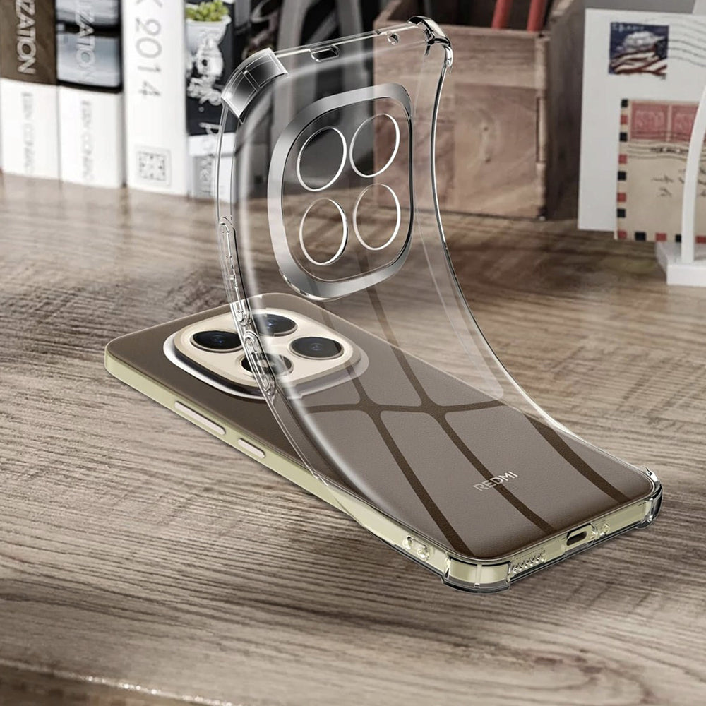 Hülle für Xiaomi Poco M8 Pro / Redmi Note 15 Pro+ 5G, Techsuit, Shockproof Clear, Transparent