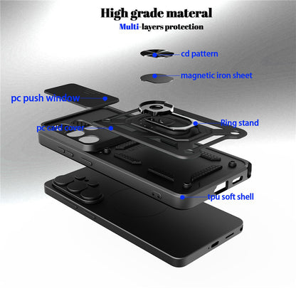 Hülle für Xiaomi Poco M8 / Redmi Note 15 5G / Note 15 4G, Techsuit, CamShield, Grün