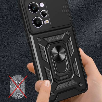 Case for Xiaomi Poco X5 Pro / Redmi Note 12 Pro 5G, Techsuit, CamShield, Black