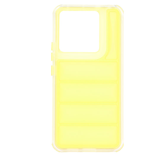 Hülle für Xiaomi Poco X6 / Note 13 Pro 5G, Techsuit, Wave Shield, Gelb