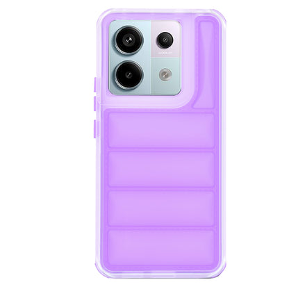 Hülle für Xiaomi Poco X6 / Note 13 Pro 5G, Techsuit, Wave Shield, Lila