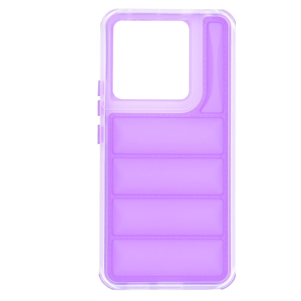 Hülle für Xiaomi Poco X6 / Note 13 Pro 5G, Techsuit, Wave Shield, Lila