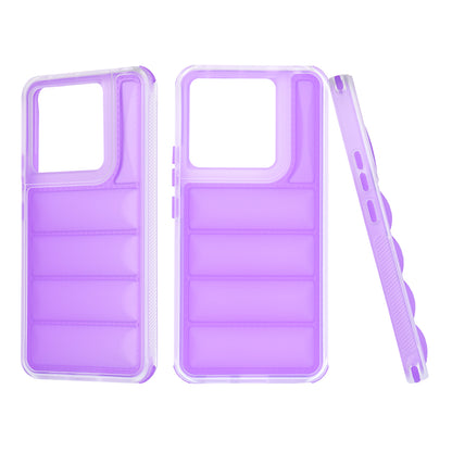 Hülle für Xiaomi Poco X6 / Note 13 Pro 5G, Techsuit, Wave Shield, Lila