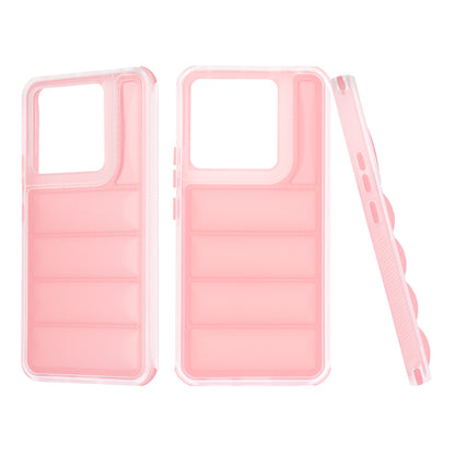 Hülle für Xiaomi Poco X6 / Note 13 Pro 5G, Techsuit, Wave Shield, Rosa