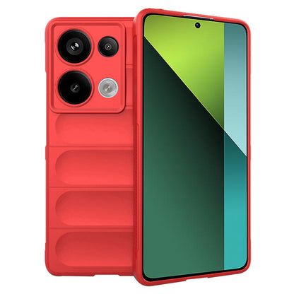 Hülle für Xiaomi Poco X6 / Redmi Note 13 Pro 5G, Techsuit, Magic Shield, Rot