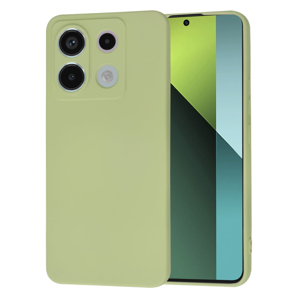 Hülle für Xiaomi Poco X6 / Redmi Note 13 Pro 5G, Techsuit, SoftFlex, Matcha Grün