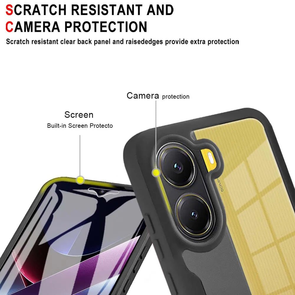 Hülle für Xiaomi Poco X7 Pro, Techsuit, ColorVerse 360, Lila