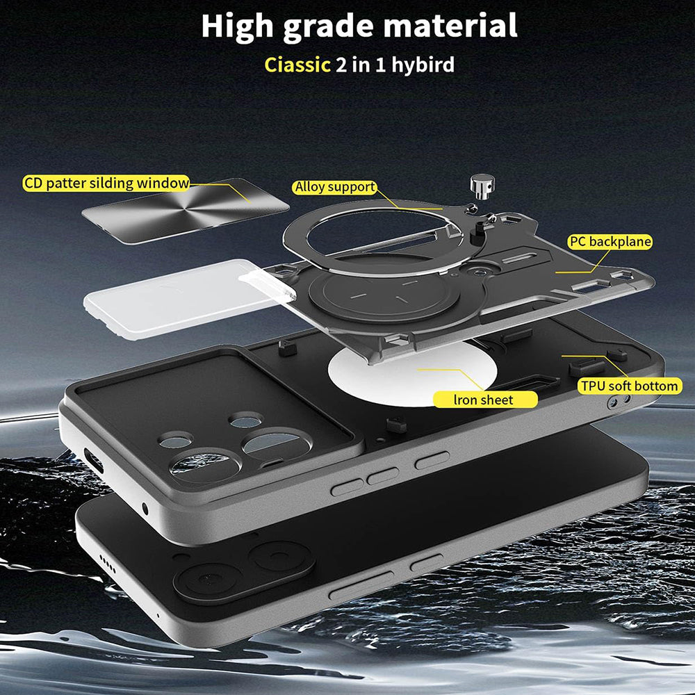 Hülle für Xiaomi Poco X8 Pro Max, Techsuit, CamGuard Pro, Blau
