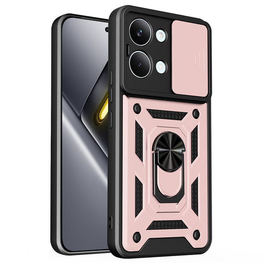 Hülle für Xiaomi Poco X8 Pro Max, Techsuit, CamShield, Roségold